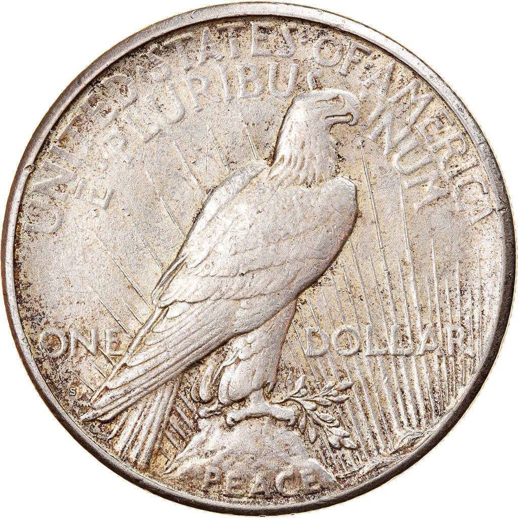 Moneda, Estados Unidos, Peace Dollar, Dollar, 1922, U.S. Mint, San Francisco