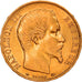Munten, Frankrijk, Napoleon III, 20 Francs, 1860, Strasbourg, ZF+, Goud