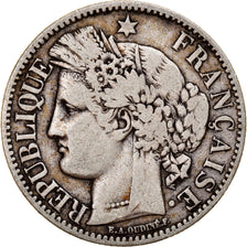 Monnaie, France, Cérès, 2 Francs, 1870, Paris, TB+, Argent, Gadoury:530