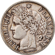 Munten, Frankrijk, Cérès, 2 Francs, 1887, Paris, ZF, Zilver, KM:817.1