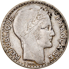 Monnaie, France, Turin, 10 Francs, 1929, Paris, fautée - désaxée, TTB