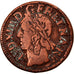 Moneta, Francia, Louis XIII, Double tournois de Warin, tête à gauche, Double