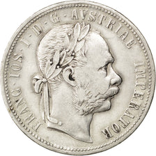 AUSTRIA, Florin, 1879, KM #2222, EF(40-45), Silver, 29.2, 12.22