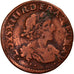 Münze, Frankreich, Louis XIII, Louis XIII, Double Tournois, 1638, S+, Kupfer