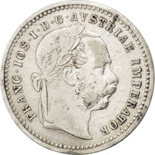 Austria, Franz Joseph I, 10 Kreuzer, 1872, BB, Argento, KM:2206