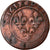 Coin, France, Louis XIII, Double Tournois, 1639, Vallée du Rhône, VF(20-25)