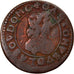 Münze, Frankreich, DOMBES, Gaston d'Orléans, Double Tournois, 1642, Trévoux