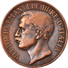 Moeda, Itália, Vittorio Emanuele III, 10 Centesimi, 1911, Rome, EF(40-45)