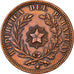 Moneta, Paraguay, 4 Centesimos, 1870, BB+, Rame, KM:4.1