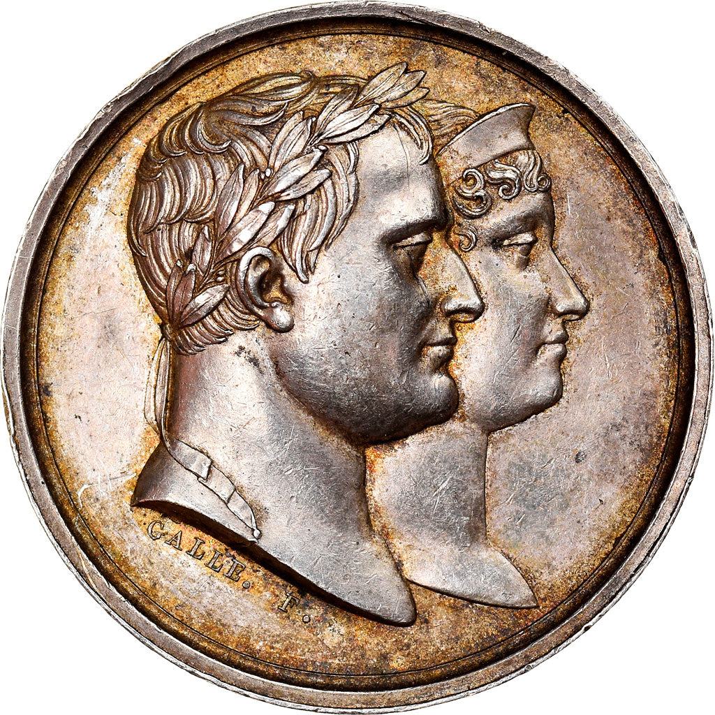 France, Médaille, Mariage de Napoléon Ier et Marie-Louise d'Autriche, 1810