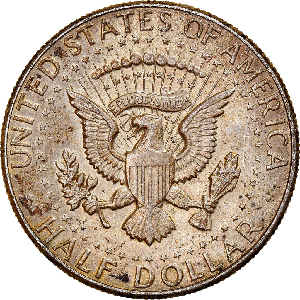 Coin, United States, Kennedy Half Dollar, Half Dollar, 1964, U.S. Mint