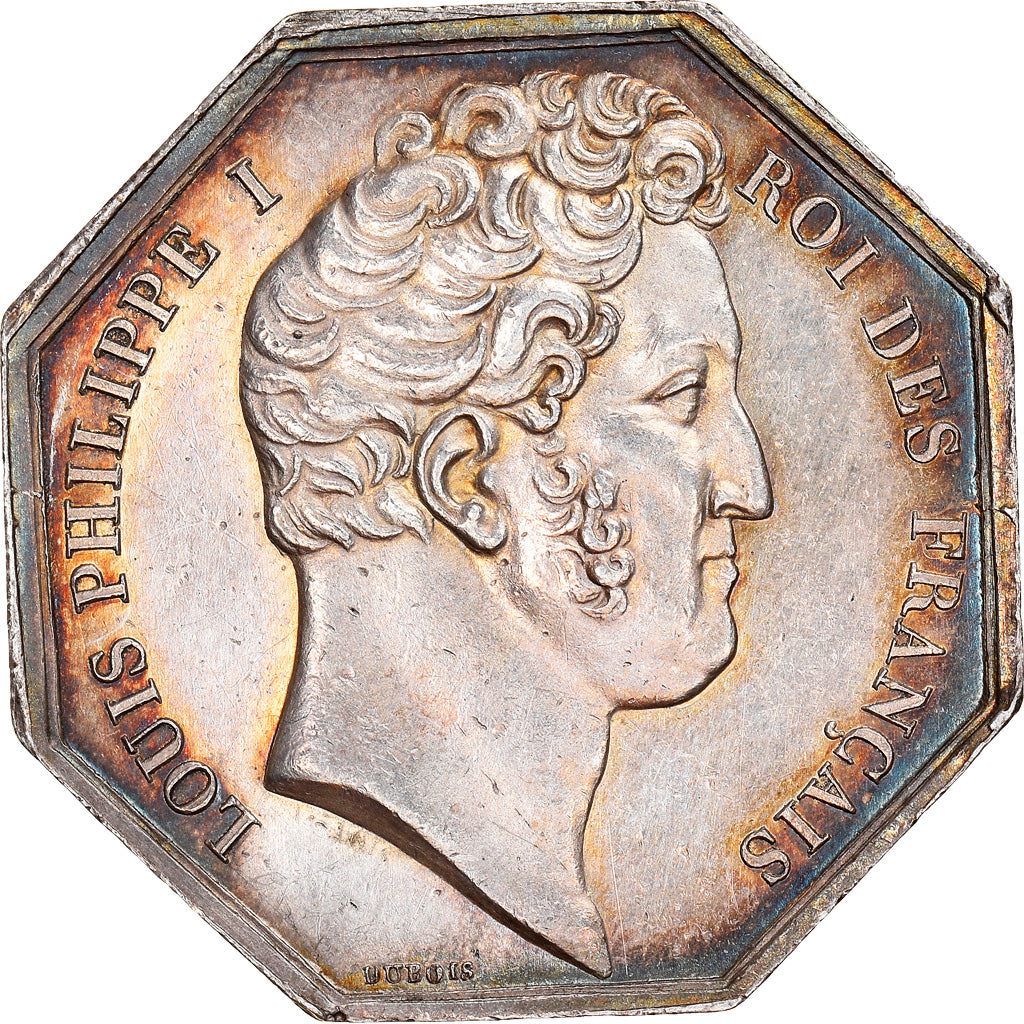 Francia, Token, Louis Philippe, Chambre de Commerce de Montpellier, Dubois