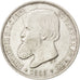 BRAZIL, 200 Reis, 1868, KM #471, EF(40-45), Silver, 2.52