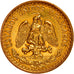 Münze, Mexiko, 2 Pesos, 1945, Mexico City, VZ, Gold, KM:461