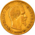 Moneta, Francia, Napoleon III, 10 Francs, 1860, Strasbourg, BB, Oro, KM:784.4