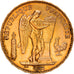 Moeda, França, Génie, 50 Francs, 1878, Paris, AU(50-53), Dourado, KM:831