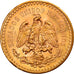 Moneta, Messico, 50 Pesos, 1945, Mexico City, SPL, Oro, KM:481