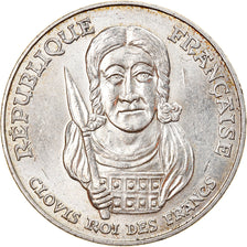 Coin, France, Clovis, 100 Francs, 1996, AU(55-58), Silver, KM:1180, Gadoury:953