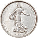 Moeda, França, Semeuse, 5 Francs, 1967, AU(55-58), Prata, KM:926, Gadoury:770