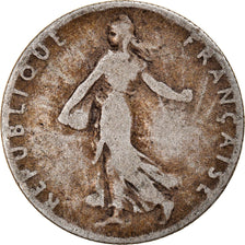 Coin, France, Semeuse, 50 Centimes, 1900, Paris, VF(20-25), Silver, KM:854