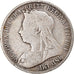 Moneta, Gran Bretagna, Victoria, 6 Pence, 1896, MB+, Argento, KM:779