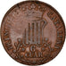 Moeda, Espanha, CATALONIA, Isabel II, 6 Quartos, 1838, Barcelona, AU(50-53)