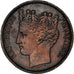 Moneta, Francja, 10 Centimes, 1848, Paris, PRÓBA, AU(50-53), Bronze