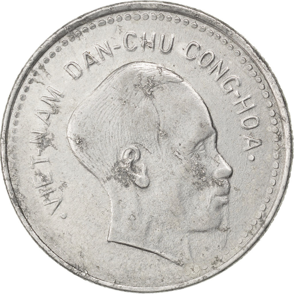 Coin, Viet Nam, Dong, 1946, VF(30-35), Aluminum, KM:3