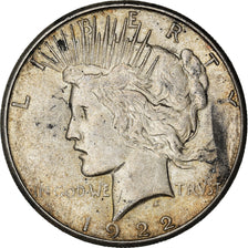 Münze, Vereinigte Staaten, Peace Dollar, Dollar, 1922, U.S. Mint, San