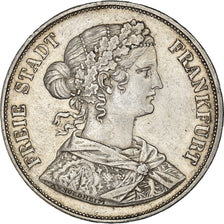 Coin, German States, FRANKFURT AM MAIN, 2 Thaler, 3-1/2 Gulden, 1861, Frankfurt