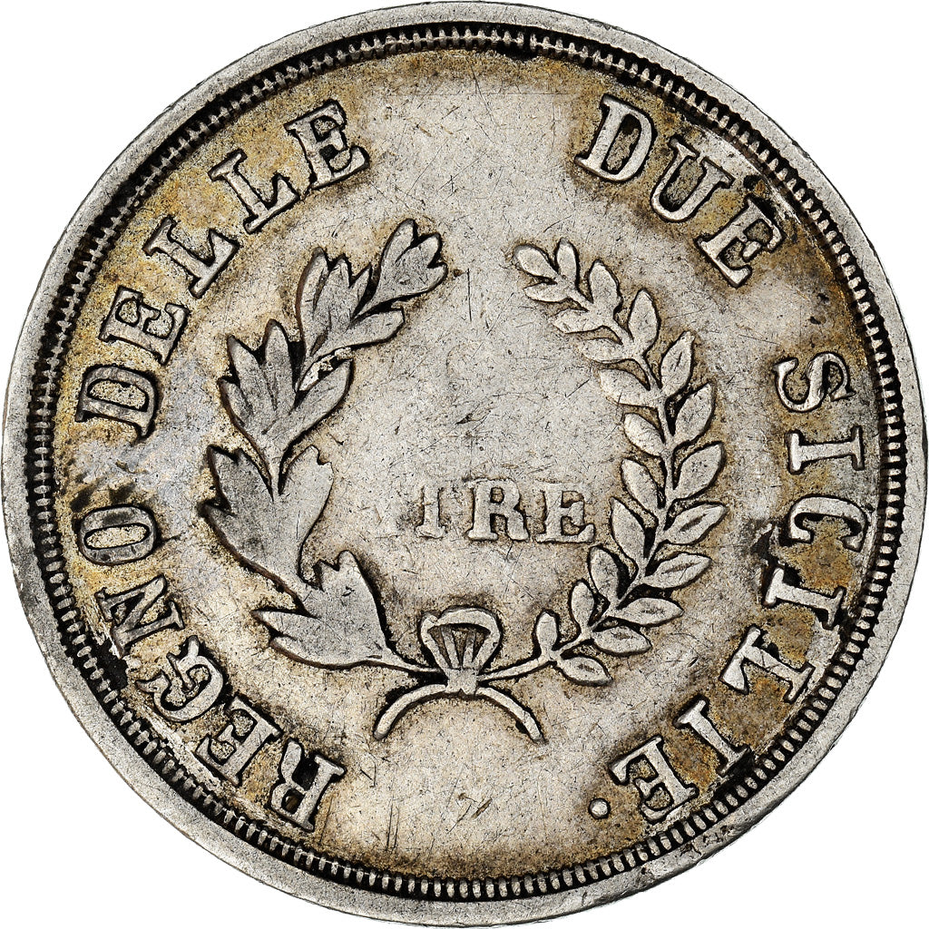 Münze, Italien Staaten, NAPLES, Joachim Murat, 2 Lire, 1813, S+, Silber, KM:258