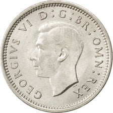 GREAT BRITAIN, 3 Pence, 1937, KM #848, MS(60-62), Silver, 16, 1.42