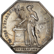 France, Jeton, Savings Bank, Caisse d'Epargne de Beaugency, 1874, Borrel, TTB+