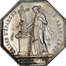 France, Jeton, Savings Bank, Caisse d'Epargne de Beaugency, 1874, Borrel, SUP