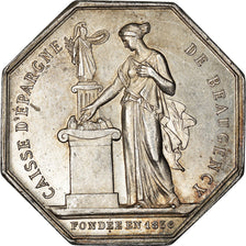 Francia, Token, Savings Bank, Caisse d'Epargne de Beaugency, 1874, Borrel, SPL-