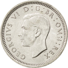 Great Britain, 3 Pence, 1940, KM #848, AU(55-58), Silver, 16, 1.40