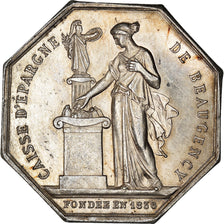 France, Jeton, Savings Bank, Caisse d'Epargne de Beaugency, 1874, Borrel, SUP
