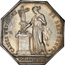 France, Token, Savings Bank, Caisse d'Epargne de Beaugency, 1874, Borrel