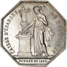 France, Token, Savings Bank, Caisse d'Epargne de Beaugency, 1874, Borrel