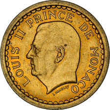 Coin, Monaco, 2 Francs, 1943, Paris, AU(55-58), Cupro-Aluminium, Gadoury:134