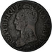 Moneda, Francia, Dupré, 5 Centimes, AN 5, Strasbourg, BC+, Bronce, KM:640.4
