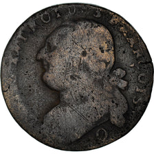 Coin, France, 12 deniers françois, 12 Deniers, 1792, Perpignan, F(12-15)