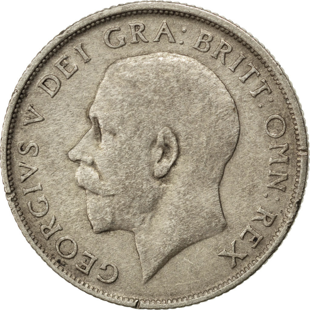 Moneta, Gran Bretagna, George V, Shilling, 1920, BB, Argento, KM:816a