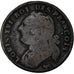 Moneda, Francia, 12 deniers françois, 12 Deniers, 1793, Pau, BC+, Bronce