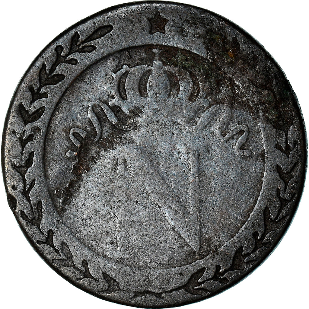 Coin, France, Napoléon I, 10 Centimes, 1808, Strasbourg, VF(20-25), Billon
