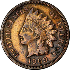 Münze, Vereinigte Staaten, Indian Head Cent, Cent, 1909, U.S. Mint