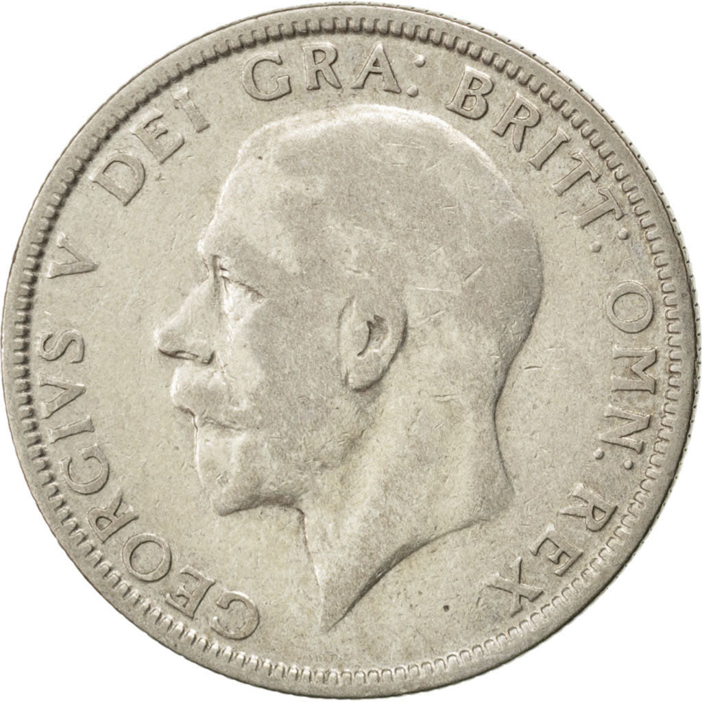 Moneta, Gran Bretagna, George V, Florin, Two Shillings, 1930, BB, Argento