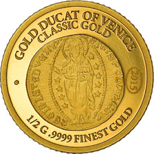 Münze, Samoa, gold ducat of Venice, 5 Dollars, 2015, STGL, Gold