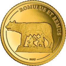 Münze, CONGO, DEMOCRATIC REPUBLIC, Romulus et Remus, 1500 Francs CFA, 2007