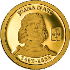 Münze, Andorra, Diner, 2012, Jeanne d'Arc, STGL, Gold